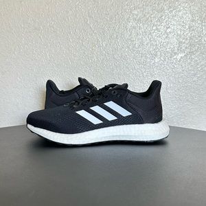 adidas PureBoost 21 Black White Running Shoes GW4832 Mens Size 4.5 & 5